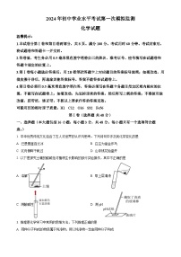 2024年山东省滨州市惠民县中考一模化学试题（原卷版+解析版）