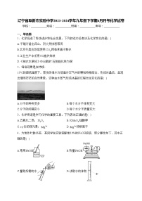 辽宁省阜新市实验中学2023-2024学年九年级下学期4月月考化学试卷(含答案)