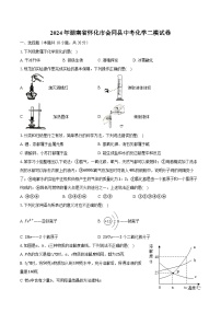 2024年湖南省怀化市会同县中考化学二模试卷(含解析）