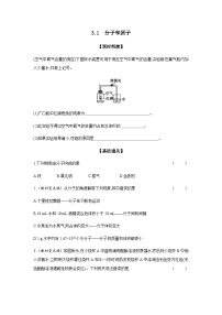 2024年中考化学课时练---3.1 分子和原子