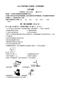 2024年江苏省泰兴市九年级第一次学情调查化学试题