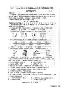 2024年山东省临沂市罗庄区九年级一模化学试题