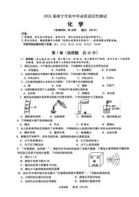 2024年广西壮族自治区南宁市中考一模化学试题