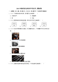 2024年陕西省宝鸡市中考化学二模试卷