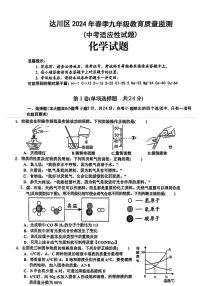 2024年四川省达州市中考适应性（二模）考试化学试题