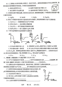 2024濮阳中考一模化学试题及答案
