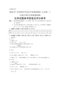 05【化学答案】2024年广东省·大湾区·联考·中考模拟