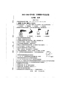 甘肃省武威市第十九中学2023-2024学年九年级下学期期中化学试卷