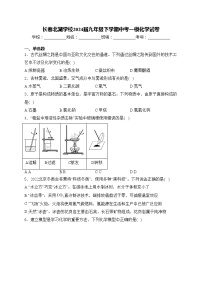 长春北湖学校2024届九年级下学期中考一模化学试卷(含答案)