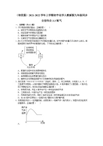 初中化学人教版九年级上册课题2 氧气练习