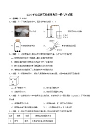 2024年安徽省滁州市定远新区校教育集团中考一模化学试题