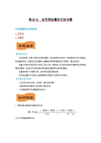 热点02  定性到定量的方法专题-2024年中考化学题型专练（苏州专练）