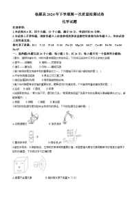 2024年河南省漯河市临颍县中考一模化学试题