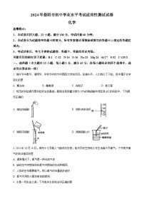 2024年湖南省岳阳市中考一模化学试题（原卷版+解析版）