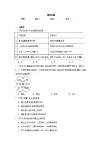 酸和碱-中考化学考前查缺补漏专项练习