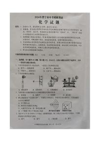 2024年广东省揭阳市普宁市中考一模化学试题