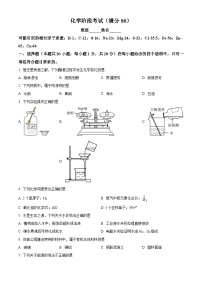 山东省青岛市胶州市实验初级中学2023-2024学年九年级下学期第一次月考化学试题（原卷版+解析版）