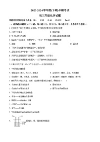 重庆市梁平区梁山初中教育集团2023-2024学年九年级下学期期中考试化学试题（原卷版+解析版）