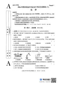 2024年陕西省宝鸡市陈仓区初中学业水平考试化学全真模拟（六）