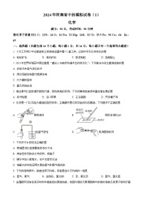 2024年河南省周口市郸城县第三实验中学等校中考一模化学试题（原卷版+解析版）