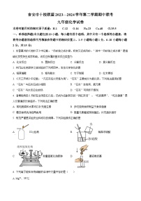 江西省吉安市十校联盟2023-2024学年九年级下学期期中考试化学试题（原卷版+解析版）