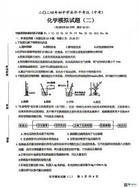 2024年山东省菏泽市成武县中考二模化学试题