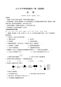 2024年中考考前最后一套押题卷：化学（成都卷）（考试版A4）