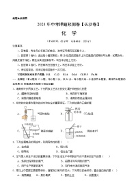 2024年中考押题预测卷（长沙卷）化学（考试版）A4