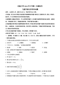 2024年广东省珠海市凤凰中学中考一模化学试题（原卷版+解析版）