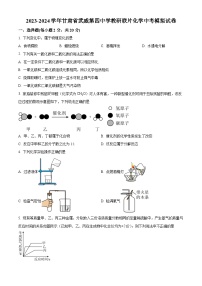 2024年甘肃省武威市凉州区武威第四中学教研联片中考二模化学试题（原卷版+解析版）