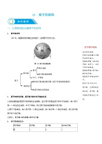 人教版九年级上册课题2 原子的结构学案设计