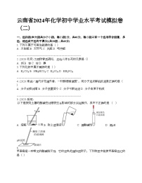 云南省2024年化学初中学业水平考试模拟卷（二）