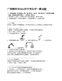 广西柳州市2024年中考化学一模试题