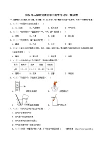 16，2024年天津市武清区等5地中考化学一模试卷