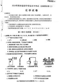 2024年陕西省咸阳市部分学校中考一模化学试题