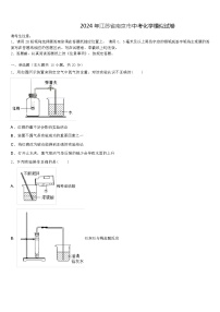 2024 年江苏省南京市中考化学模似试卷（解析版）