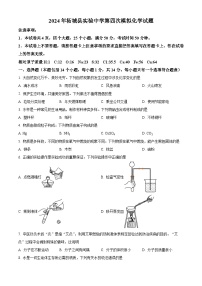 2024年河南省商丘市柘城县实验中学中考第四次模拟化学试题（原卷版+解析版）