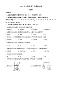 2024年河南省周口市郸城县中考第三次模拟化学试卷（原卷版+解析版）