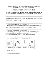 广东省汕头市澄海区2024年中考化学一模试题