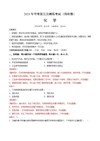 化学（海南卷）-2024年中考第三次模拟考试(含答题卡及答案解析)