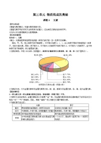 初中化学人教版九年级上册课题3 元素学案