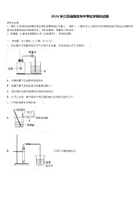 2024 年江苏省南京市中考化学模似试卷（解析版）