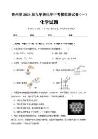 2024年贵州省中考化学模拟测试卷（一）