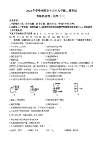 2024年河南省南阳市第十三中学校中考二模化学试题