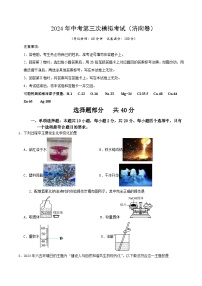 2024年中考第三次模拟考试题：化学（济南卷）（考试版）