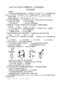 2024年河南省周口市郸城县中考二模化学试题