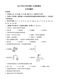 2024年河南省南阳市中考二模化学试题