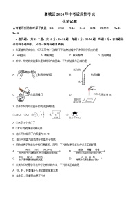 2024年湖北省襄阳市襄城区中考适应性考试化学试题