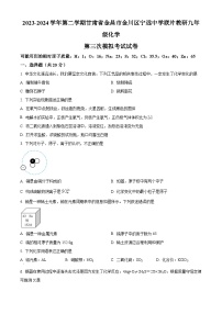 2024年甘肃省金昌市金川区宁远中学联片教研中考三模化学试题