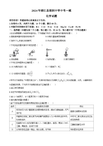 2024年贵州省黔东南州榕江县朗洞镇初级中学中考一模化学试题